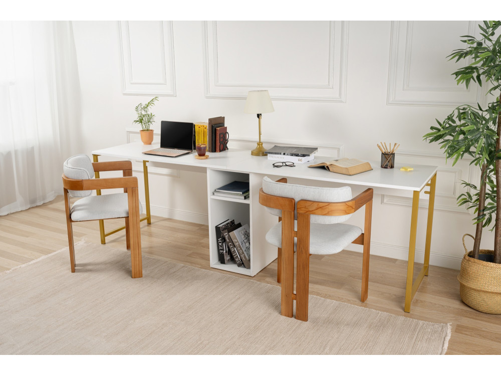 Parametre 1 Blanc, Doré