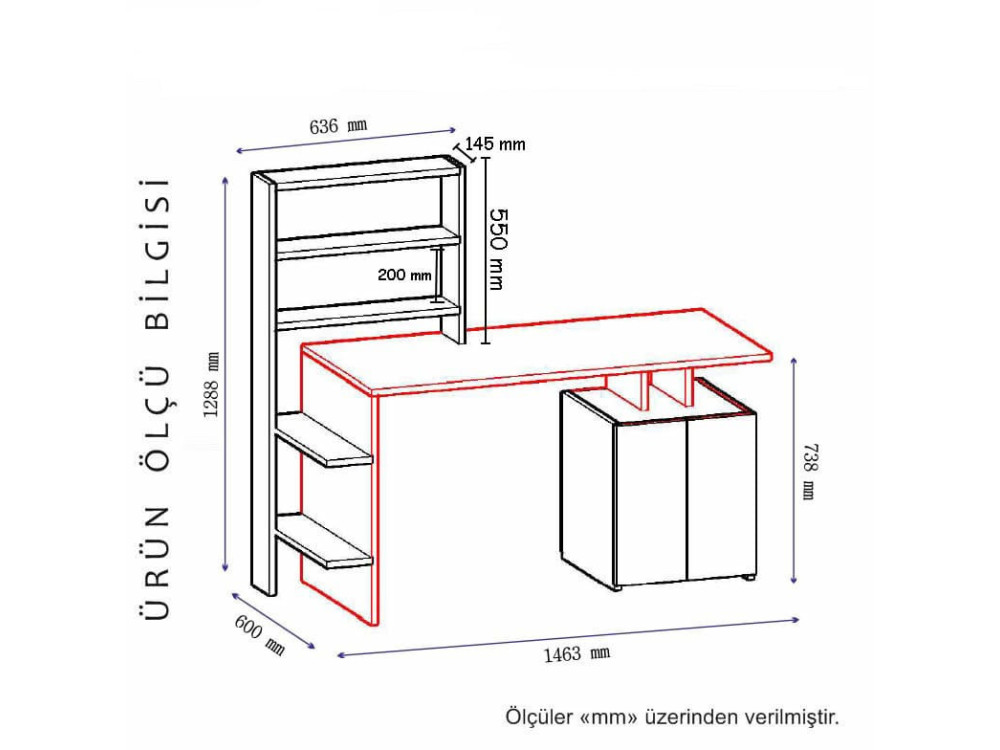Parametre 1 Noyer, Anthracite