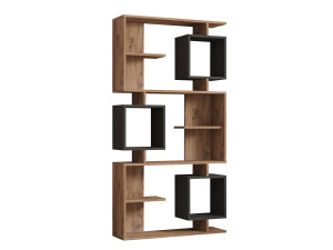 Icardi" wooden bookcase -...
