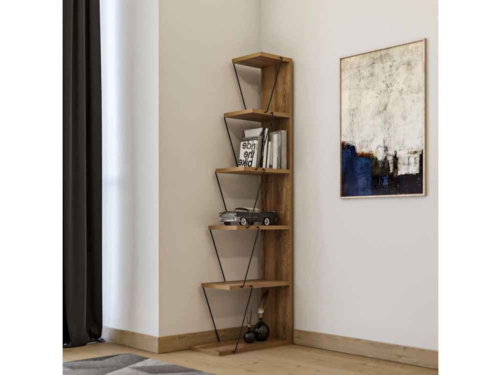 Nove" wooden bookcase - 50 x 22 x 150...