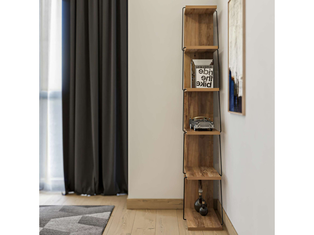 Nove" wooden bookcase - 50 x 22 x 150...