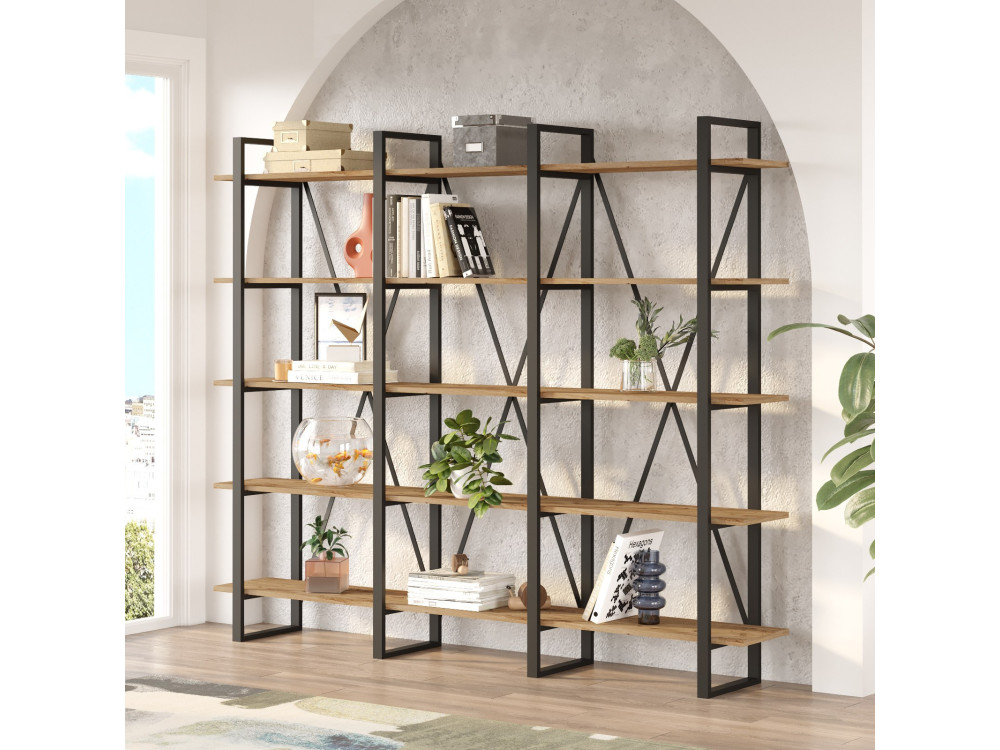 ML4" wooden bookcase - 219 x 34 x 180...