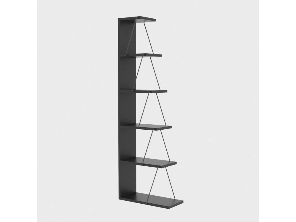 Melinos" wooden bookcase - 50 x 22 x...