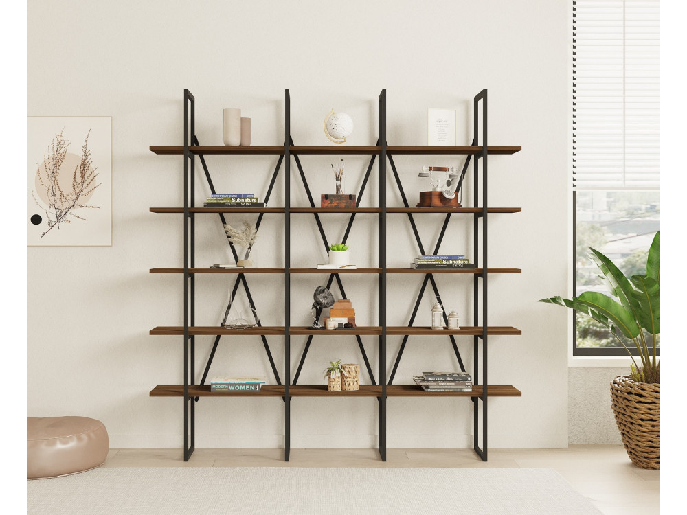 Wooden bookcase "Beylerbeyi" - 160 x...