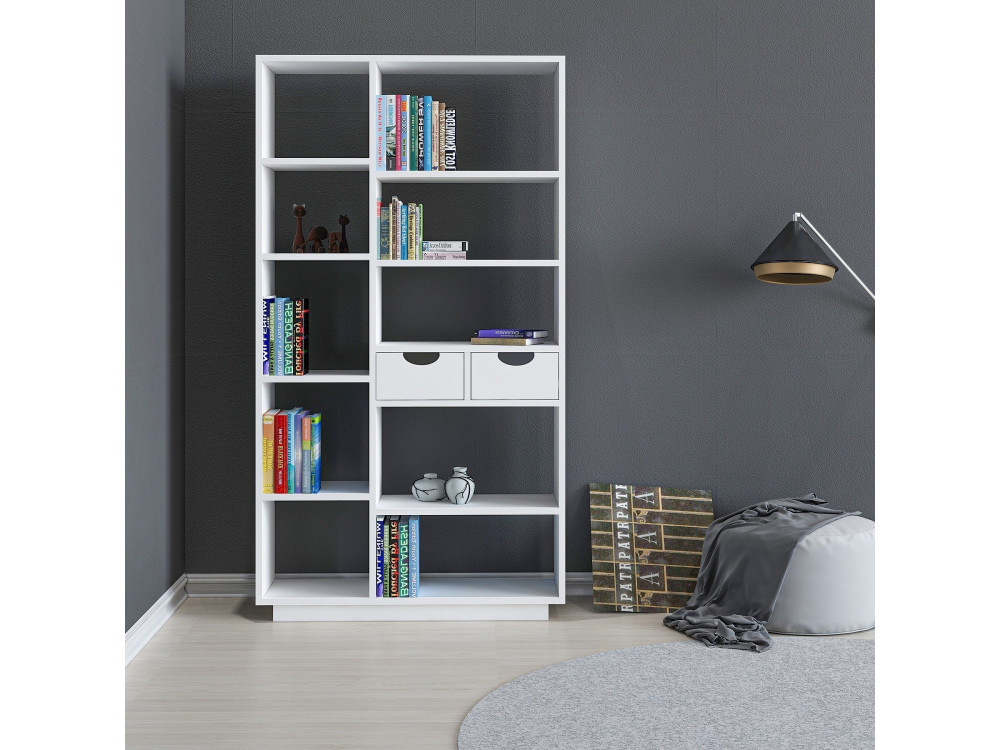Luma" wooden bookcase - 80 x 25 x 188...