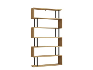 Hector" wooden bookcase -...