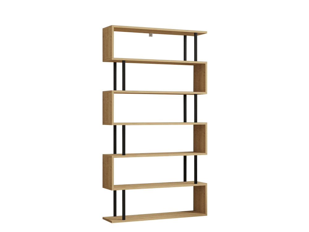 Hector" wooden bookcase - 90 x 22 x...