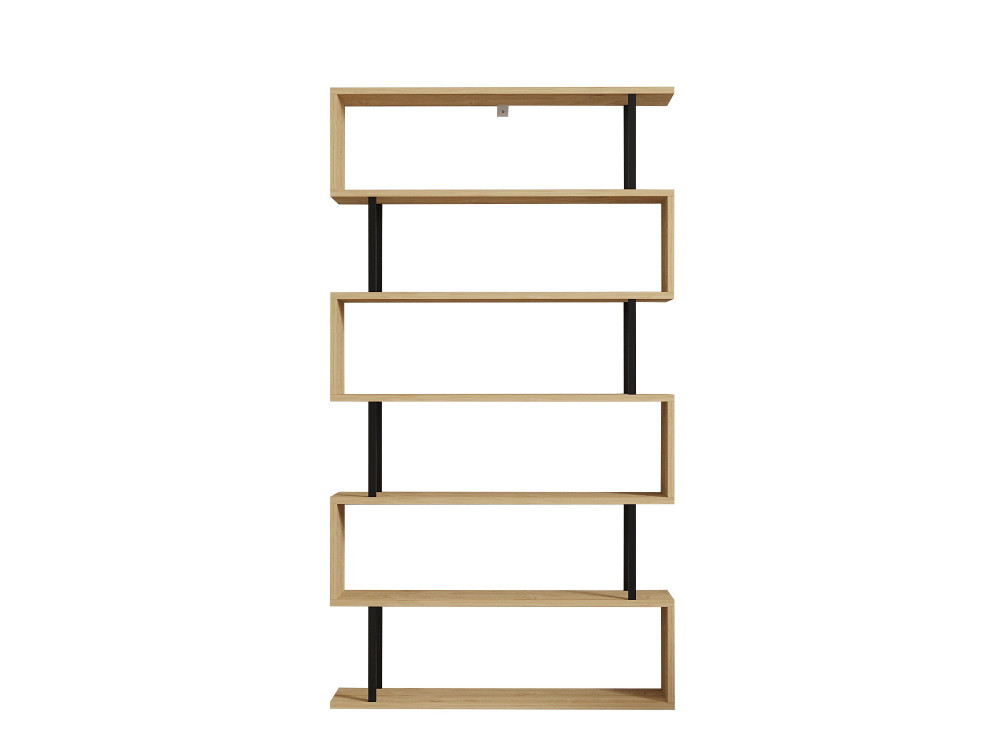 Hector" wooden bookcase - 90 x 22 x...