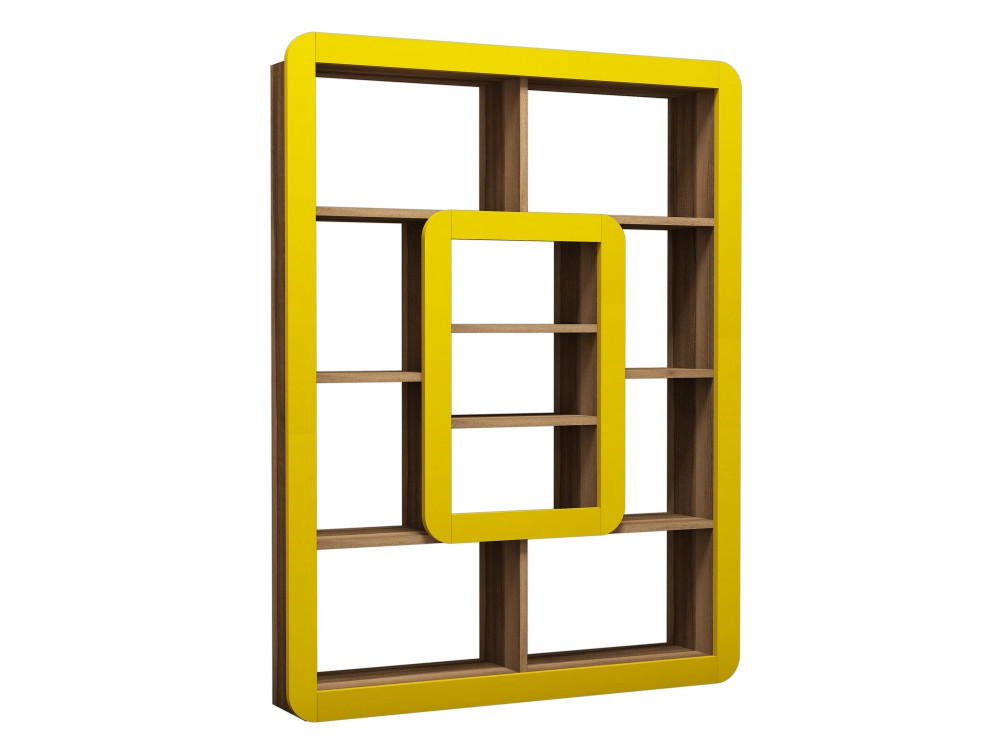 Orkide" wooden bookcase - 108 x 21 x...