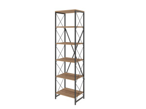 Suadiye" wooden bookcase -...