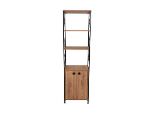 Tervel" wooden bookcase -...