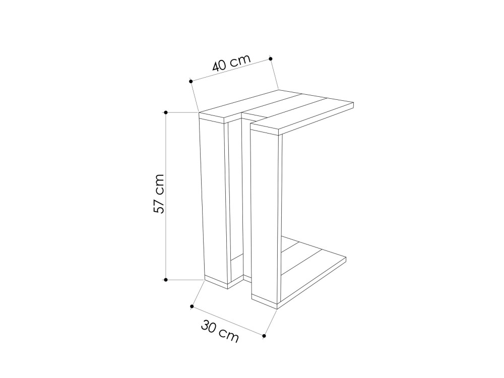 Parametre 1 Chêne, Anthracite, Chêne
