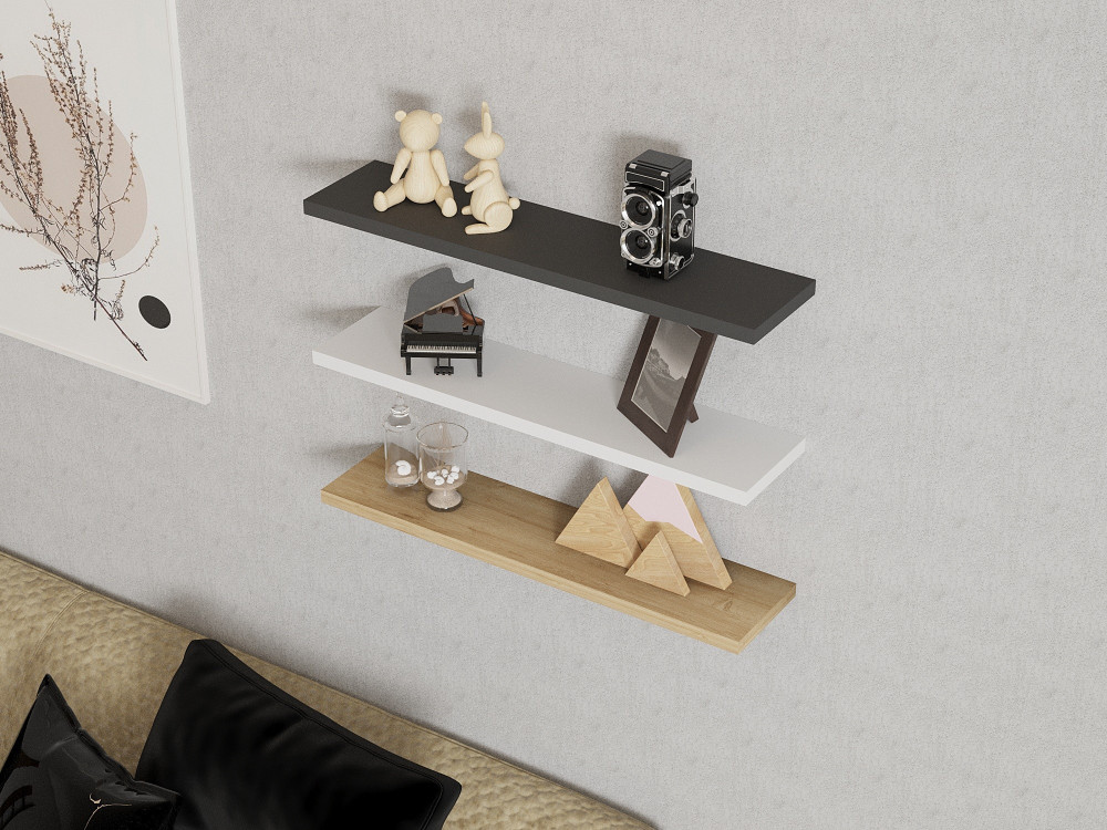 Parametre 1 Saphir, Anthracite, Blanc