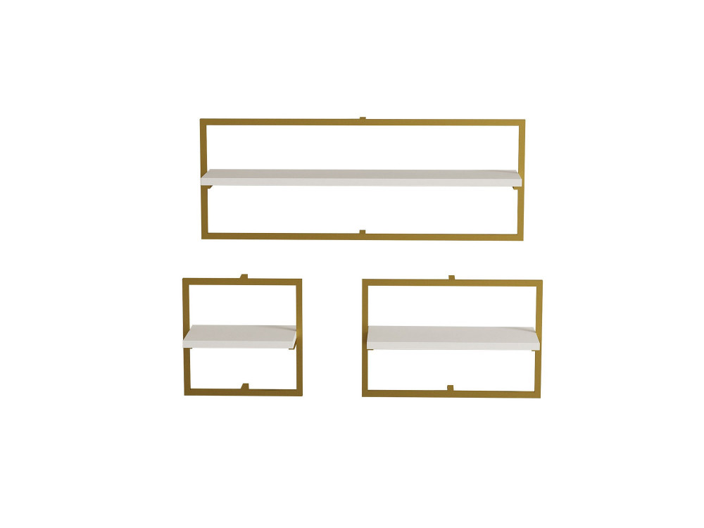Yeso" wooden wall shelf - 80 x 20 x...
