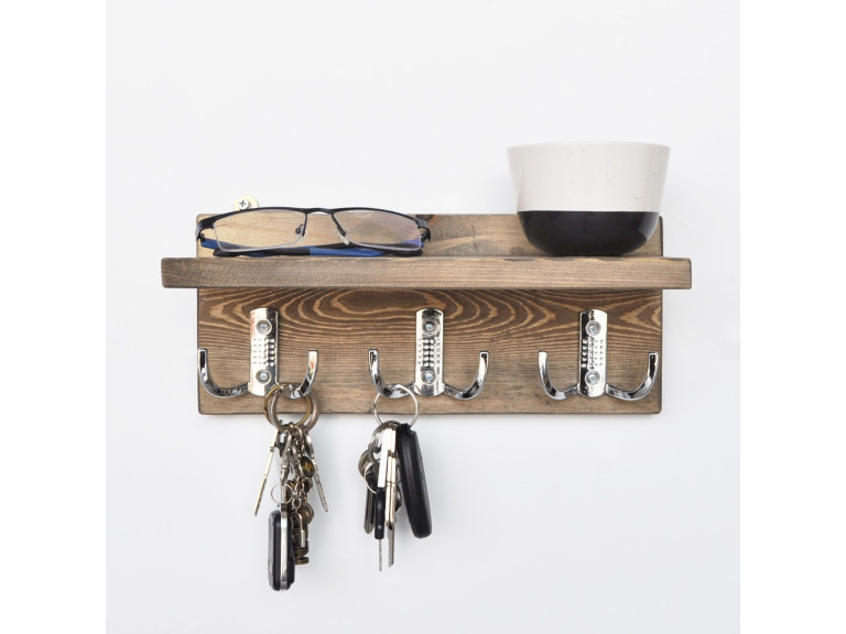 Aa031" wooden wall shelf - 30 x 11 x...