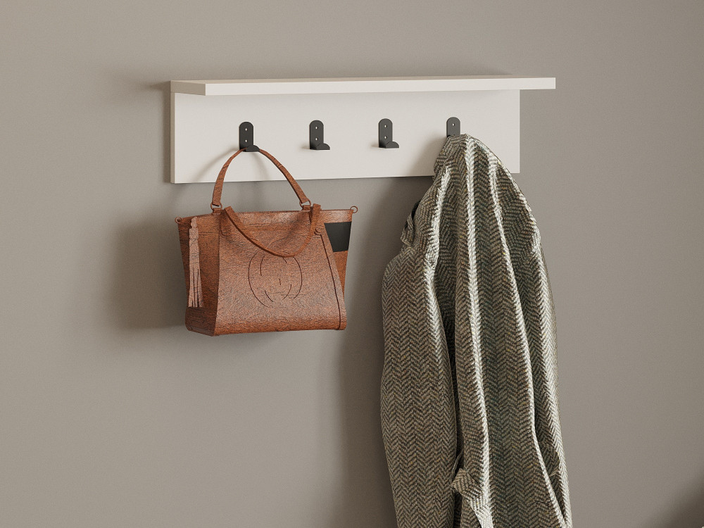 Ayla" wooden wall shelf - 60 x 16 x...