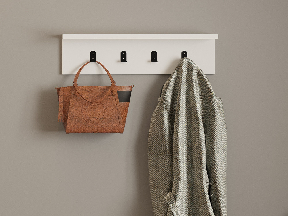 Ayla" wooden wall shelf - 60 x 16 x...