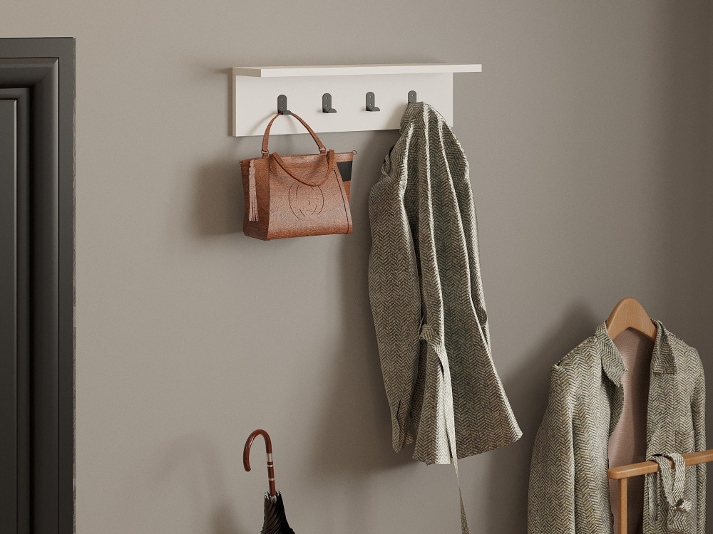 Ayla" wooden wall shelf - 60 x 16 x...