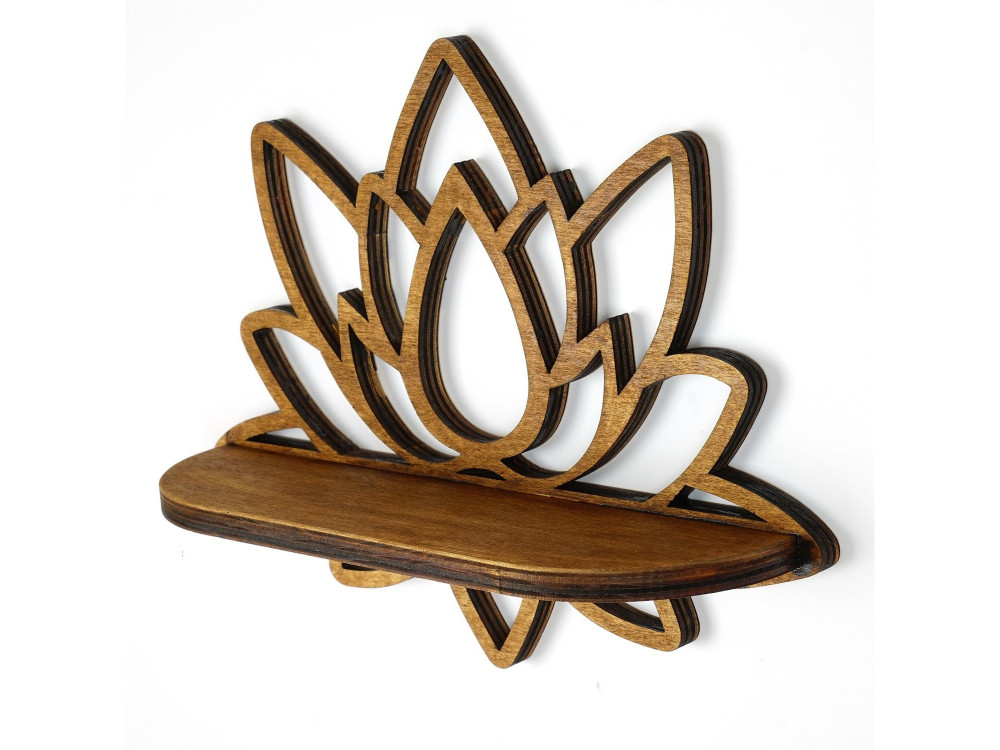 Raf264" wooden wall shelf - 33 x 10 x...