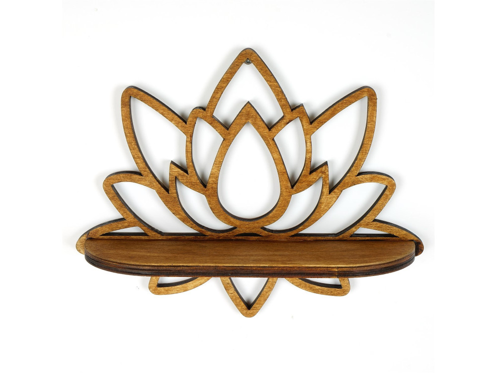 Raf264" wooden wall shelf - 33 x 10 x...