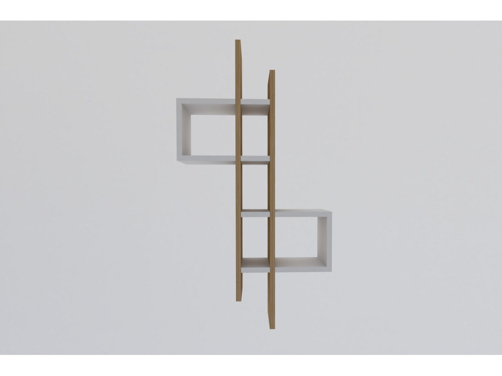 Emse" wooden wall shelf - 53 x 19 x...