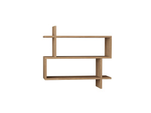 Paralel" wooden wall shelf...
