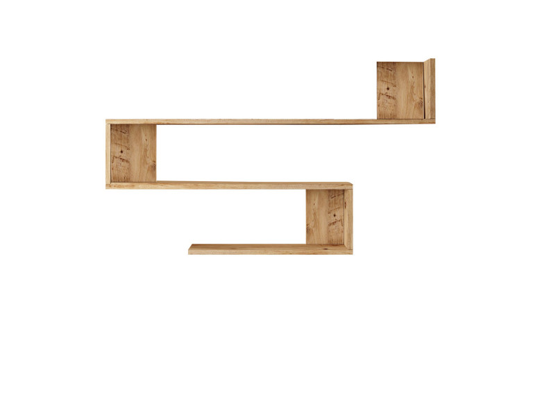 Wlad" wooden wall shelf - 120 x 14 x...
