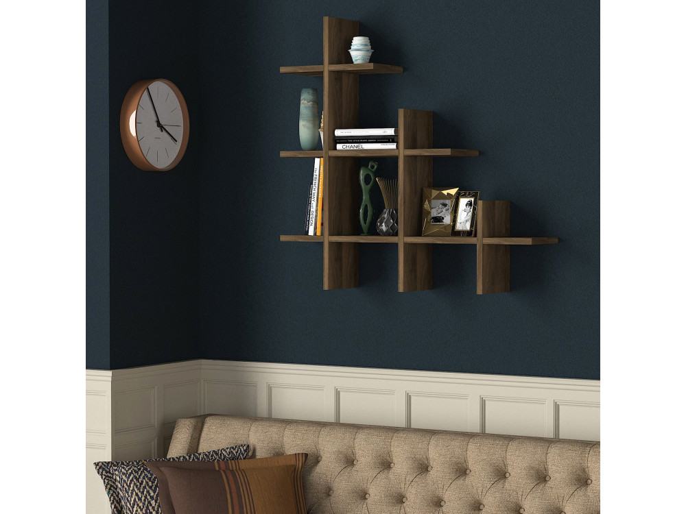 Juke" wooden wall shelf - 76 x 18 x...