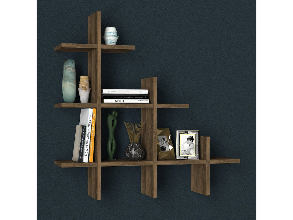 Juke" wooden wall shelf - 76 x 18 x...