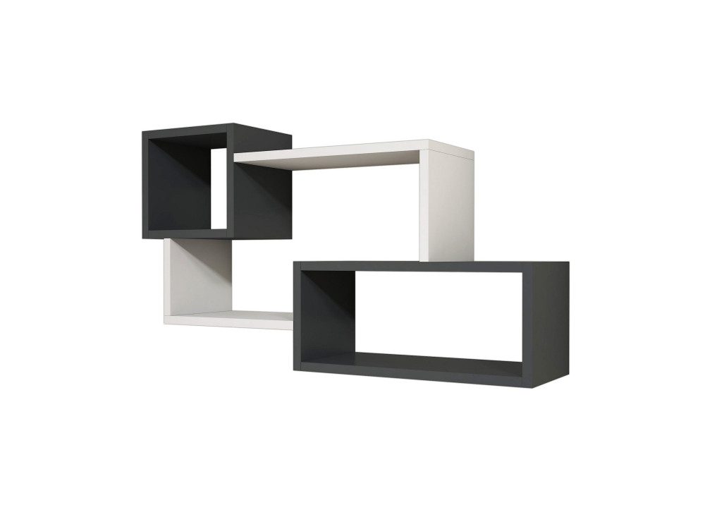 Afro" wooden wall shelf - 90 x 20 x...