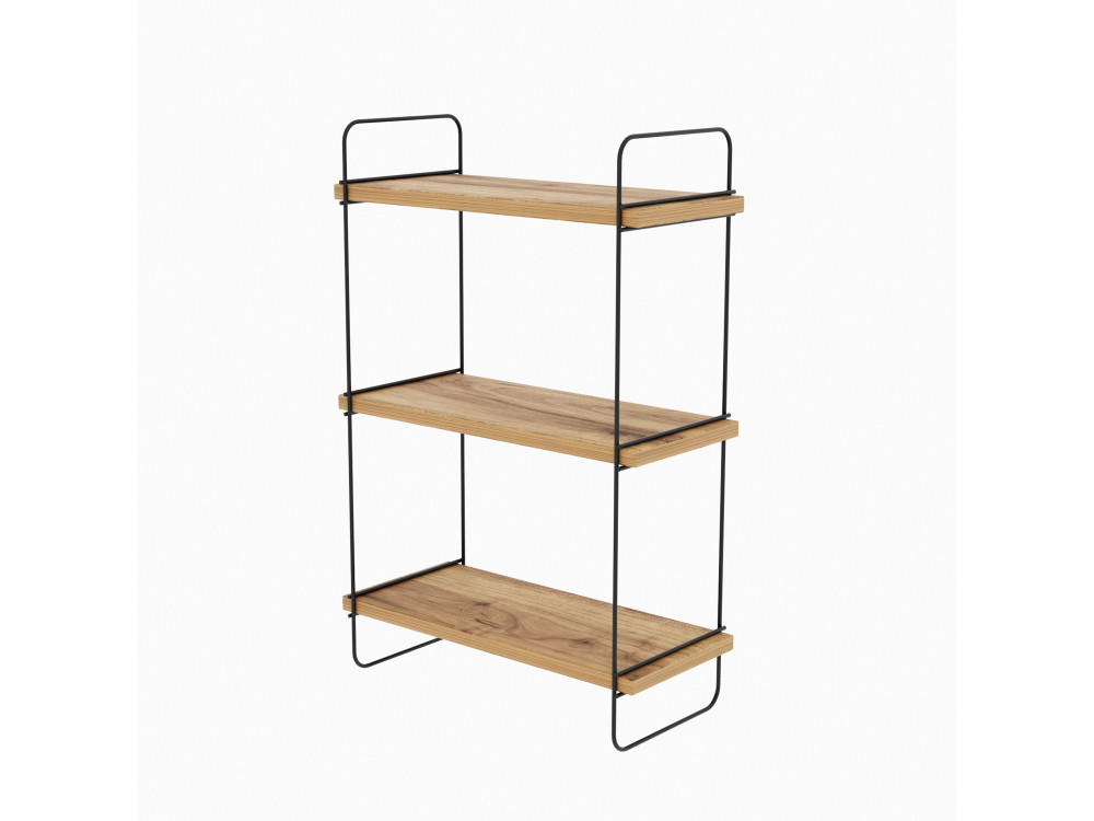 Pulalis" wooden wall shelf - 40 x 20...