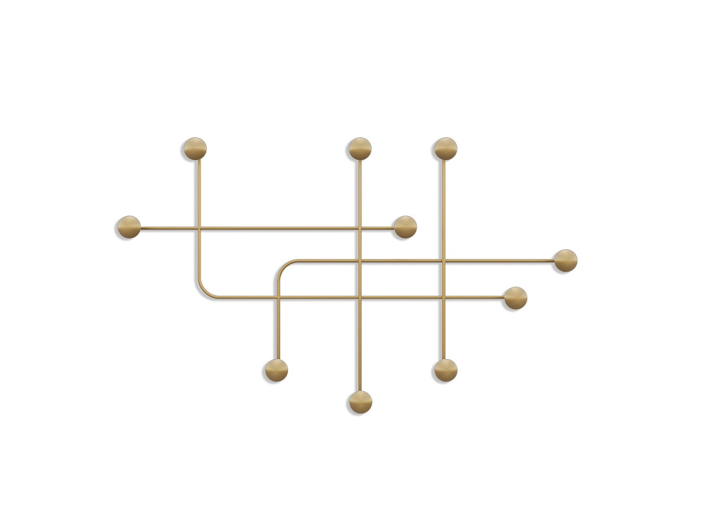 Samara" metal wall hook - 107 x 10 x...