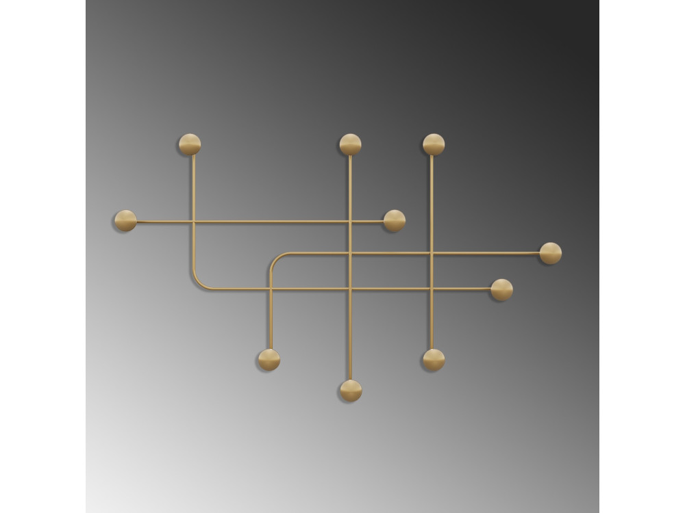 Samara" metal wall hook - 107 x 10 x...