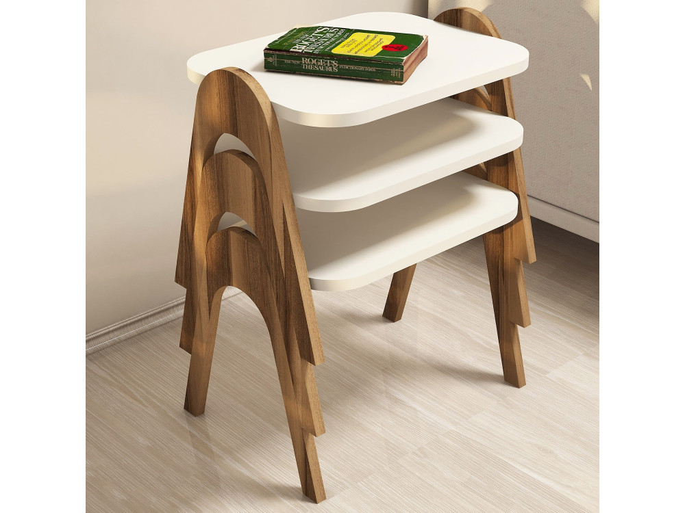 Parametre 1 Noyer, Crème