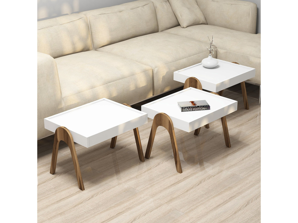 Parametre 1 Noyer, Blanc