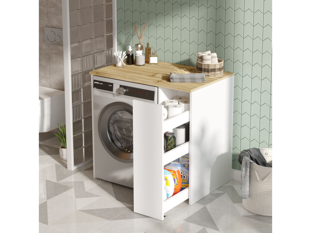 SA1" wooden washing machine bathroom...