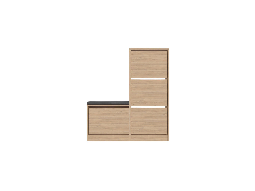 Dude" wooden shoe cabinet - 105 x 26...