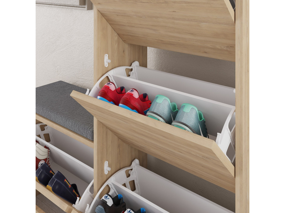 Dude" wooden shoe cabinet - 105 x 26...