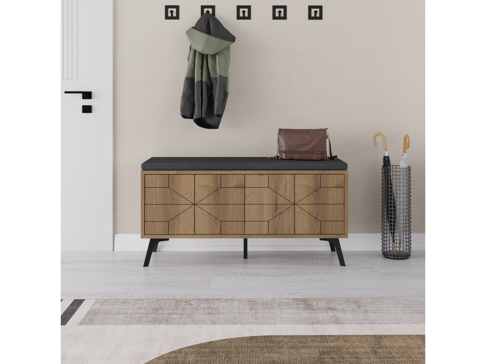 Dune" wooden shoe cabinet - 107 x 35...