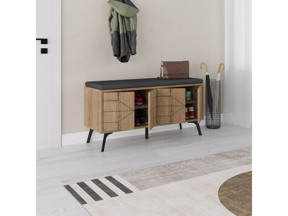 Dune" wooden shoe cabinet - 107 x 35...