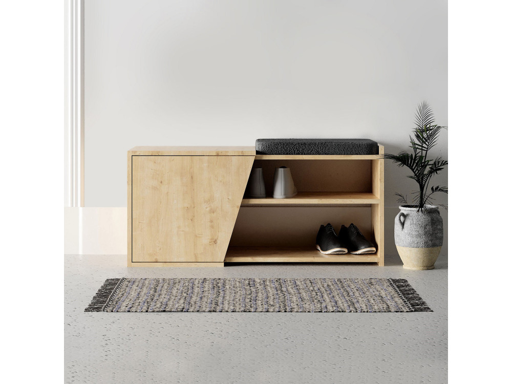 Fiona" wooden shoe cabinet - 104 x 37...