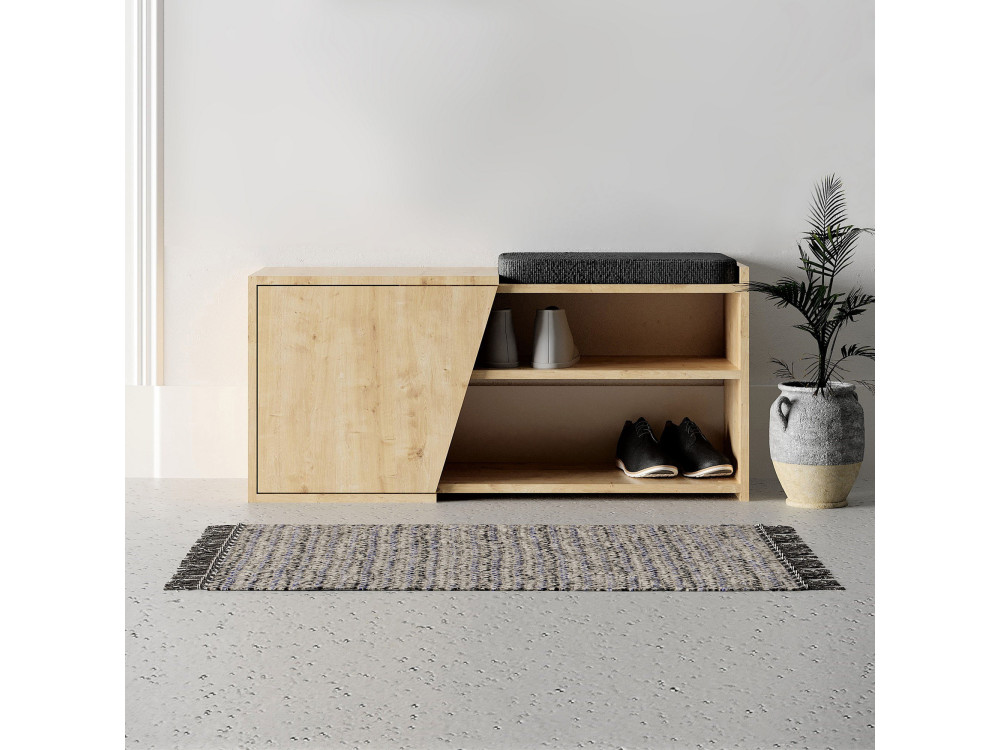Fiona" wooden shoe cabinet - 104 x 37...