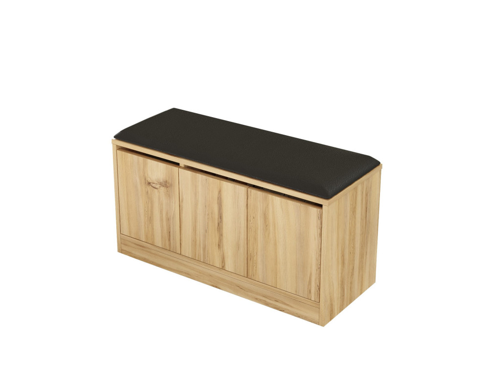 Mirko" wooden shoe cabinet - 90 x 35...