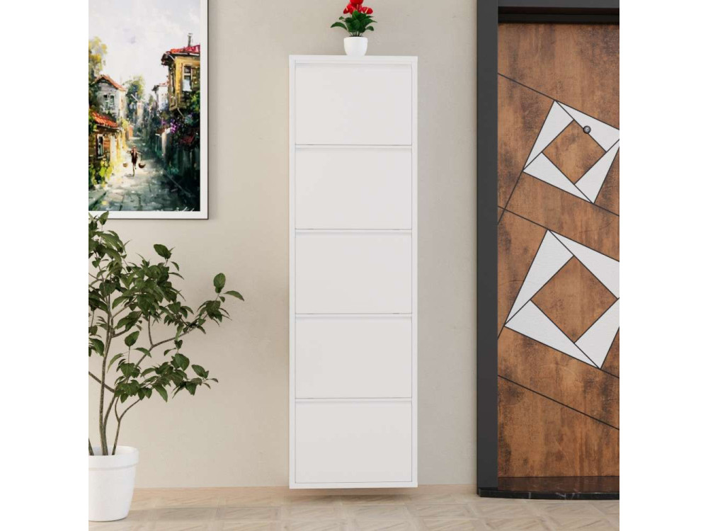 Ayse" metal shoe cabinet - 50 x 15 x...