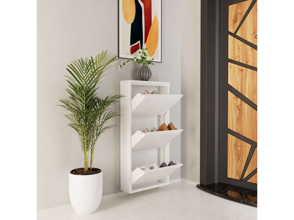 Luna" metal shoe cabinet - 50 x 15 x...