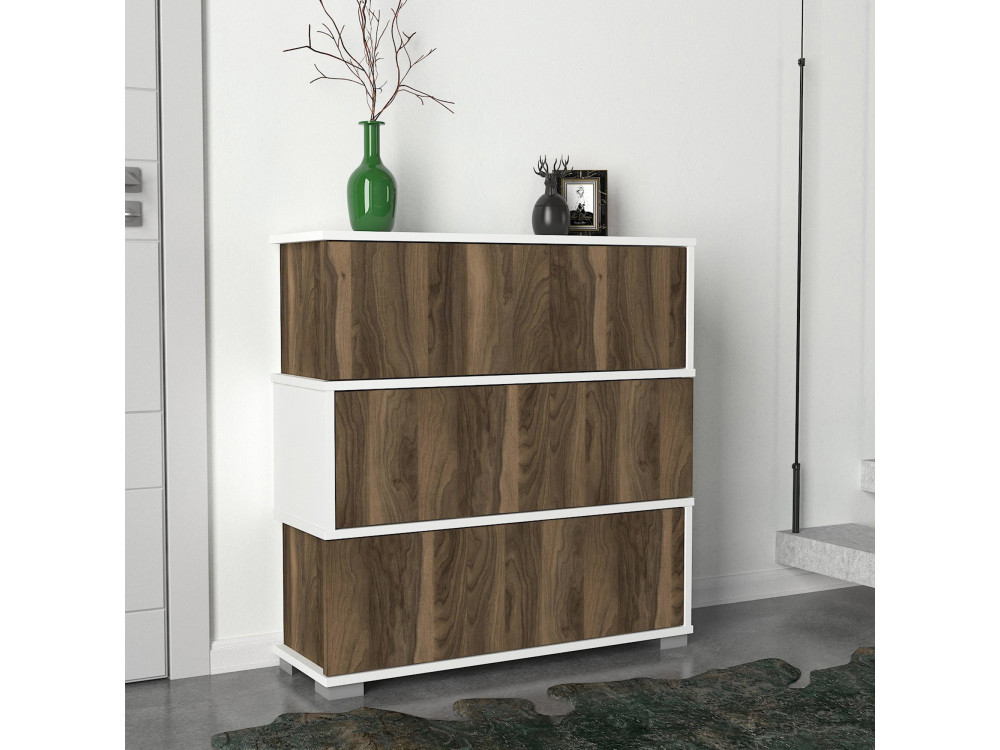 Napolyon" wooden shoe cabinet - 90 x...