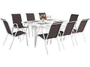 Outdoor Garden Furniture Set XL 180 - "Phoenix" - Taupe