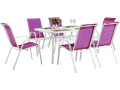 Outdoor Textelene Garden Furnitutre "Cordoba XL 180"- Phoenix - Ecru - Grey
