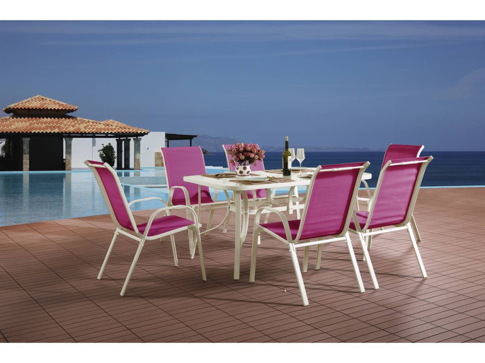 Couleur Gris foncé Dimensions 6 places
