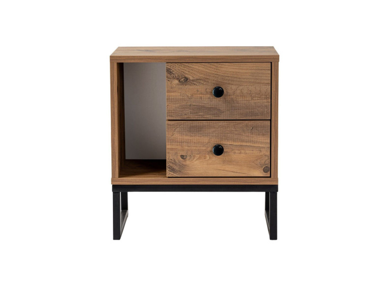 Glimmer" wooden bedside table - 45 x...